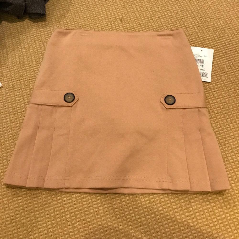 kcparker girls tan skort